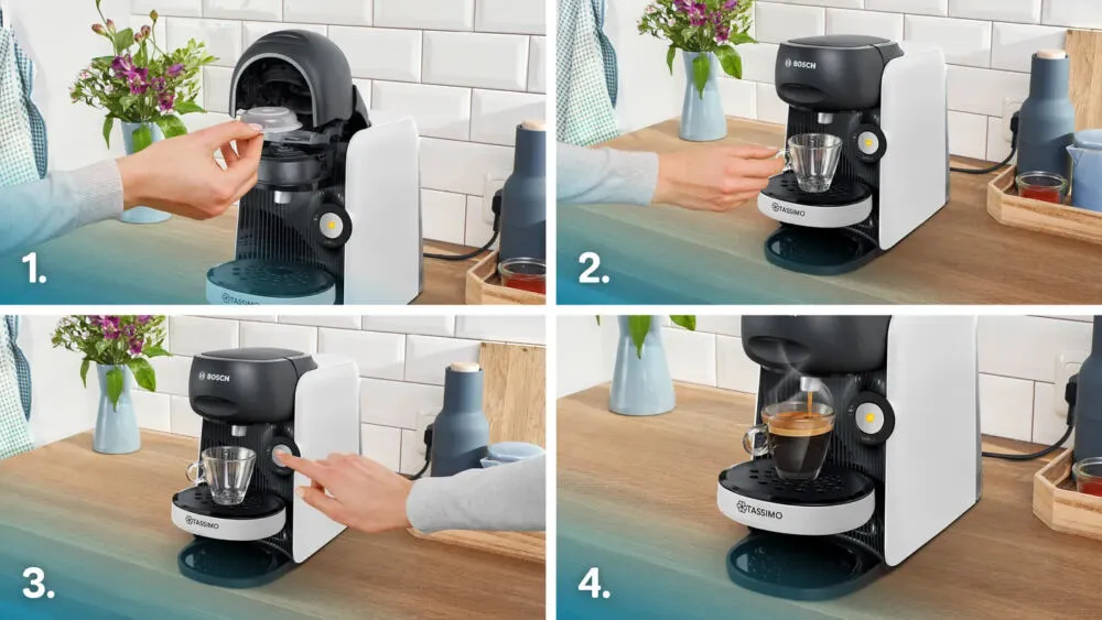 Bosch Tassimo Finesse TAS1640 kahve makinesi Tam otomatik Kapsül kahve makinesi 0,7 l Thumbnail 2