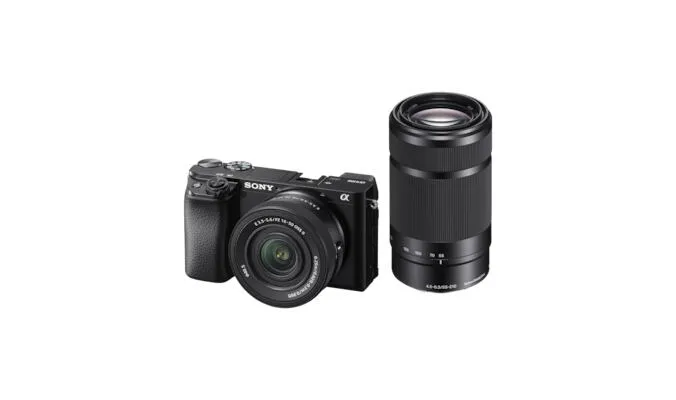 Sony α 6100 MILC 24,2 MP CMOS 6000 x 40000 Piksel Siyah Thumbnail 7