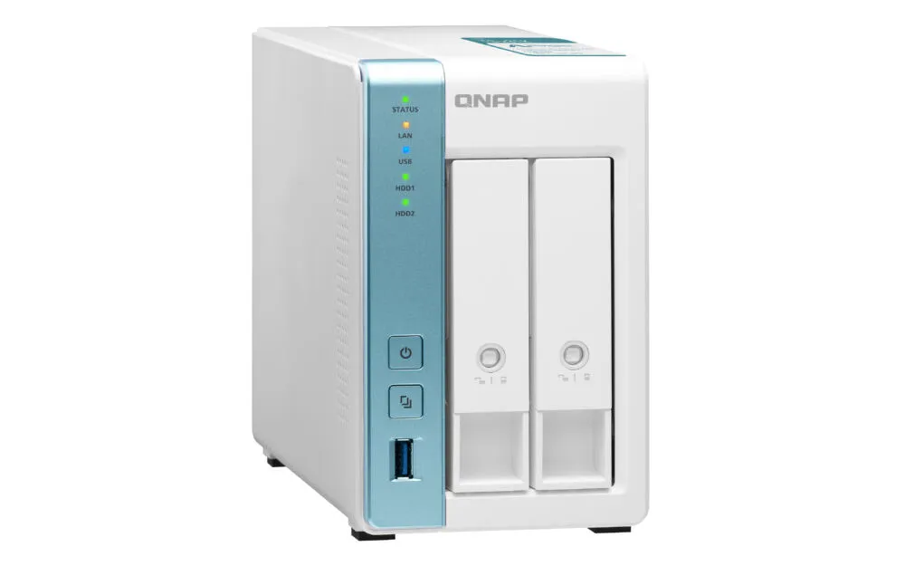 QNAP TS-231K + 2x ST8000NE001 8TB HDD Thumbnail 13