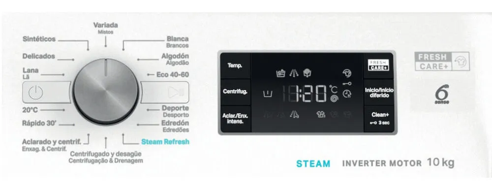 Whirlpool FFB 10489 BV SPT FFB10489BVSPT 10 kg 1400 Devir Çamaşır Makinesi Thumbnail 14