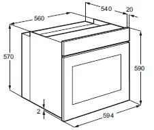 Electrolux FG23XE 949 713 975 Ankastre Fırın Thumbnail 3