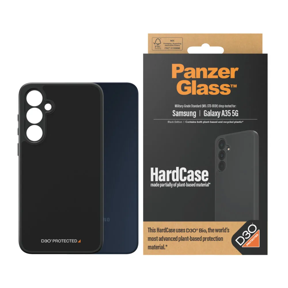 PanzerGlass® HardCase Black with D3O® Samsung Galaxy A35 5G 0472 Thumbnail 2