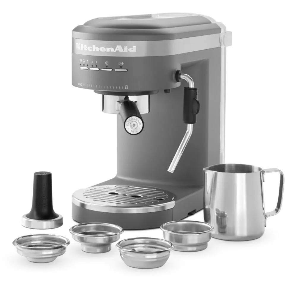 KitchenAid 5KES6403EDG Yarı Otomatik 1.4 L Espresso Makinesi Thumbnail 9