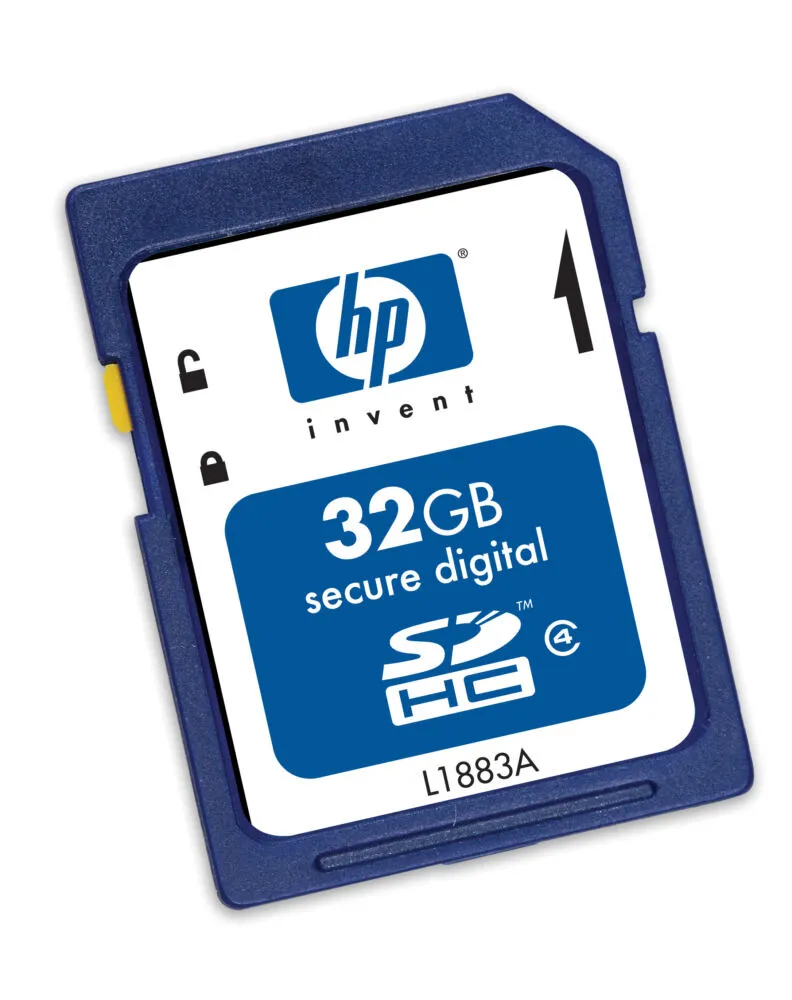 HP 32GB SDHC Sınıf 4 Hafıza Kartı