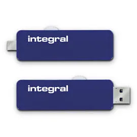 Integral INFD16GBSLDOTG3.0NRP 16 GB USB 3.2 Flash Bellek Thumbnail 2