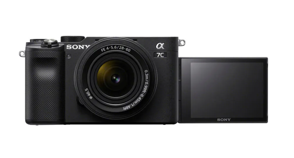 Sony α 7C MILC 24,2 MP CMOS 6000 x 4000 Piksel Siyah Digital Kame