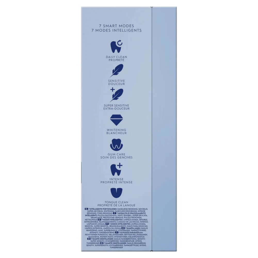 Oral-B 80837837 elektrikli diş fırçası Yetişkin Mavi, Beyaz Thumbnail 1