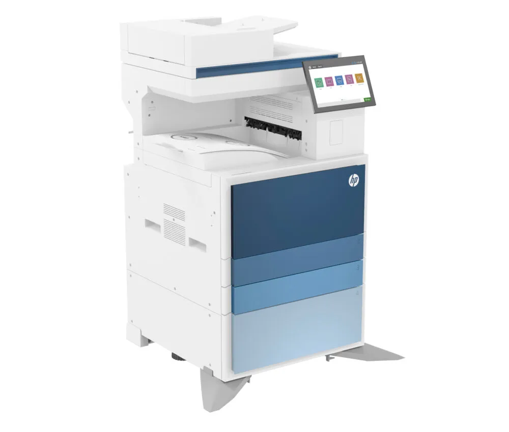 HP LaserJet E731dn Multifunction Siyah beyaz alnızca Ethernet 5QJ98A Lazer Wi-Fi Çok Fonksiyonlu Yazıcı Thumbnail 1