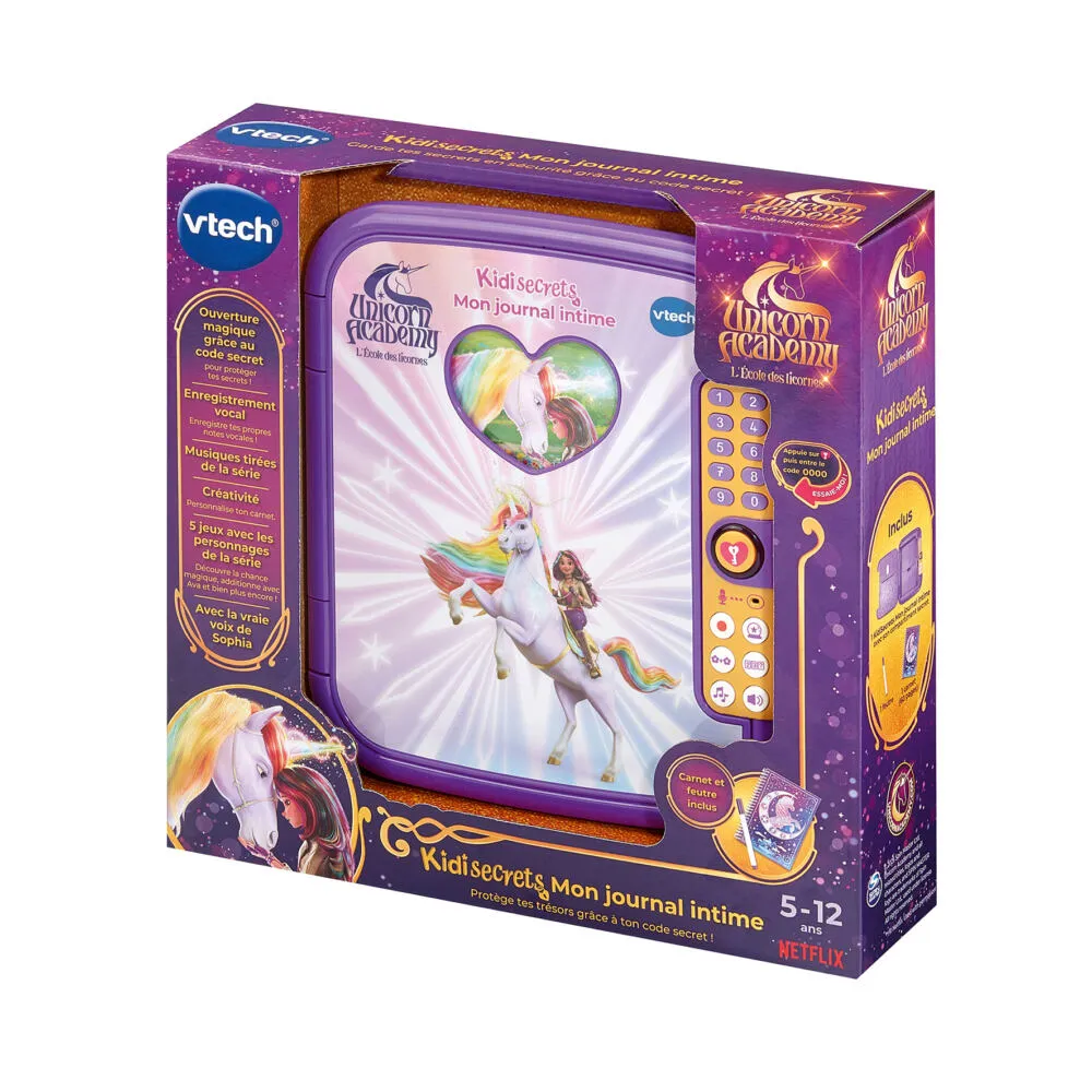 VTech Jouets Educatifs Licence L'ÉCOLE DES LICORNES - KIDISECRETS, MON JOURNAL INTIME 80-585705 Thumbnail 10