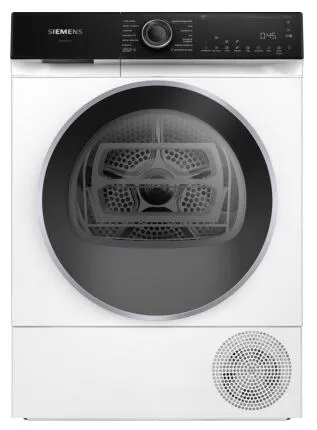 Siemens iQ500 WQ46H2B0ES kurutucu Solo Önden yüklemeli 9 kg Beyaz Kurutma Makinesi