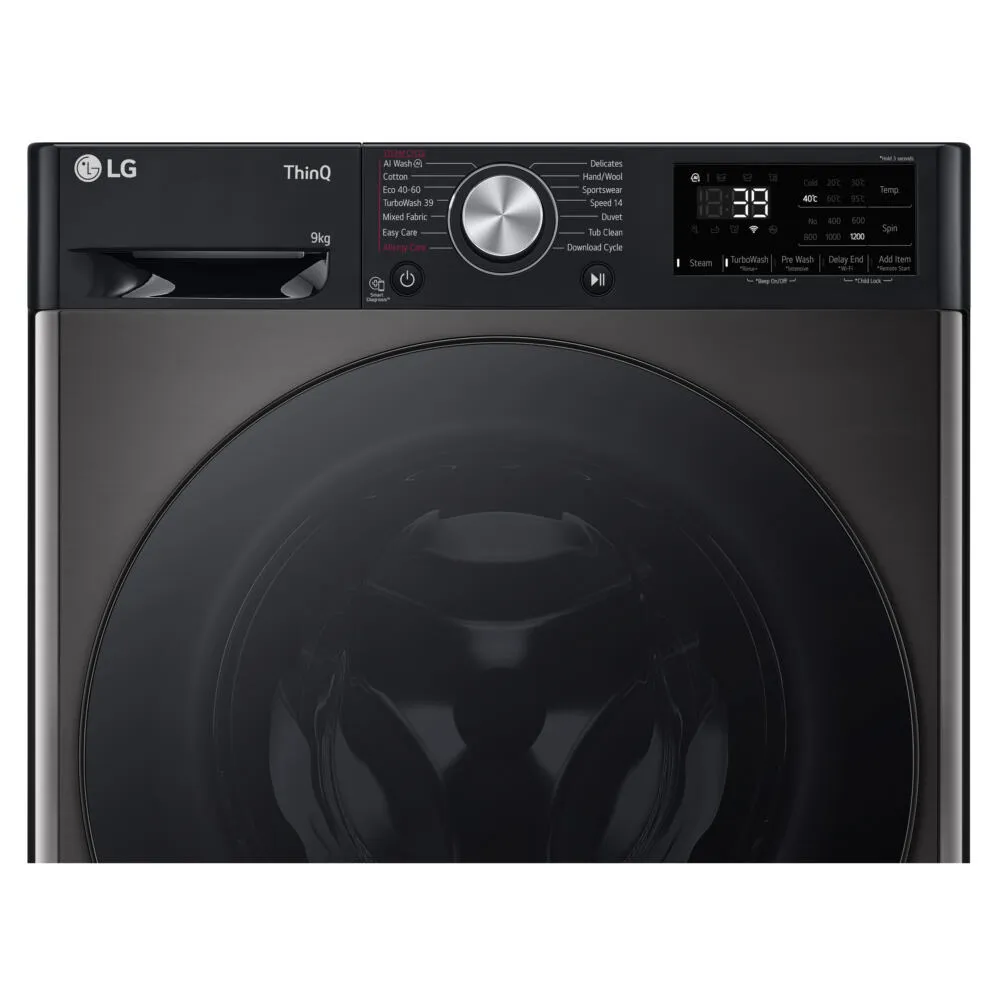 LG F2Y709BBTN1 9 kg 1160 Devir Çamaşır Makinesi Thumbnail 4
