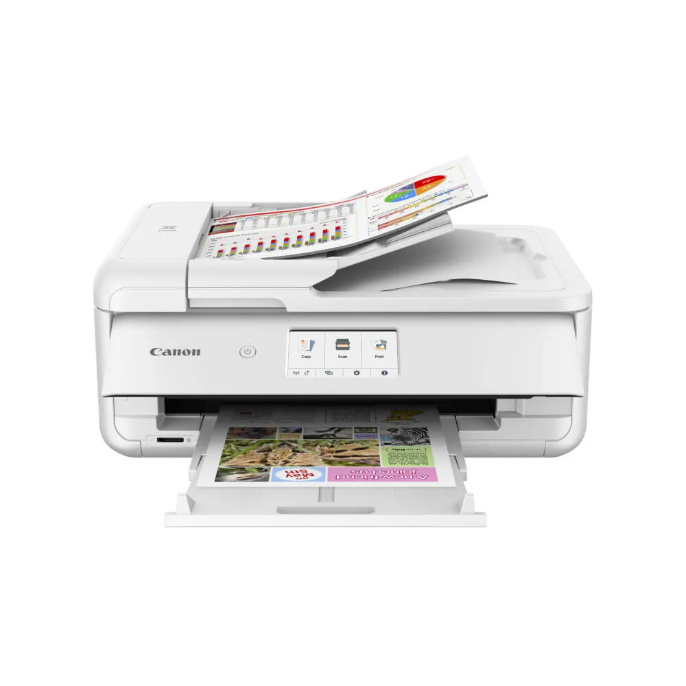 Canon PIXMA TS9551Ca 2988C056 Mürekkep Püskürtmeli Renkli Wi-Fi Çok Fonksiyonlu Yazıcı Thumbnail 9