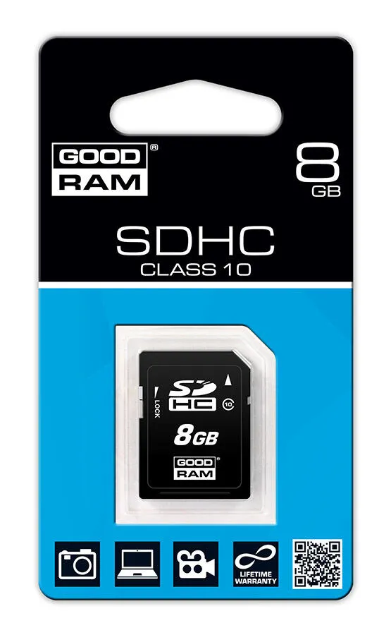 Goodram SDHC 8GB SDC8GHC10GRR10 Thumbnail 3