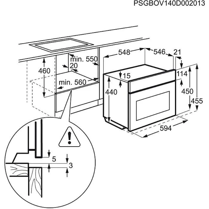 Electrolux EVY97800AX 43 Litre Ankastre Fırın Thumbnail 4
