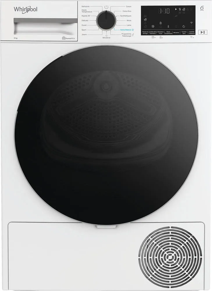 Whirlpool C WD 94M WBS FR X 859991717960 9 kg Isı Pompalı Kurutma Makinesi Thumbnail 2