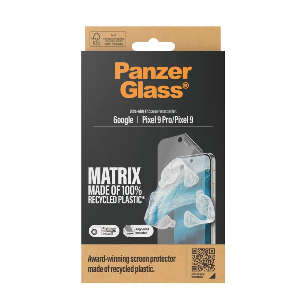 PanzerGlass® Film Screen Protector Google Pixel 9 5G | 9 Pro 5G | Ultra-Wide Fit w. EasyAligner 4790 Thumbnail 3