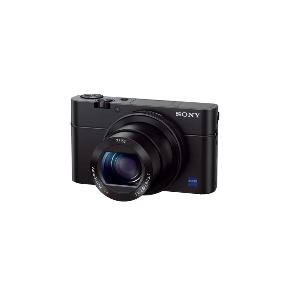 Sony RX100 III 1" Kompakt kamera 20,1 MP Exmor R CMOS 5472 x 3648 Piksel Siyah Digital Kame