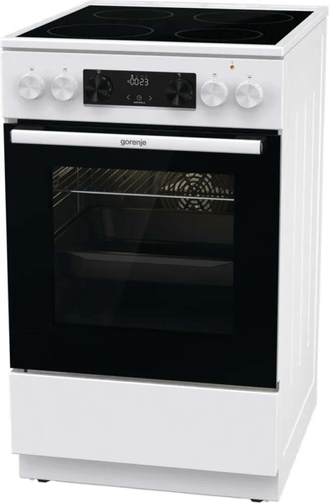 Gorenje G600 GEC5C61WG Bağımsız ocak Elektrik Bölge indüksiyon ocağı Beyaz Thumbnail 4