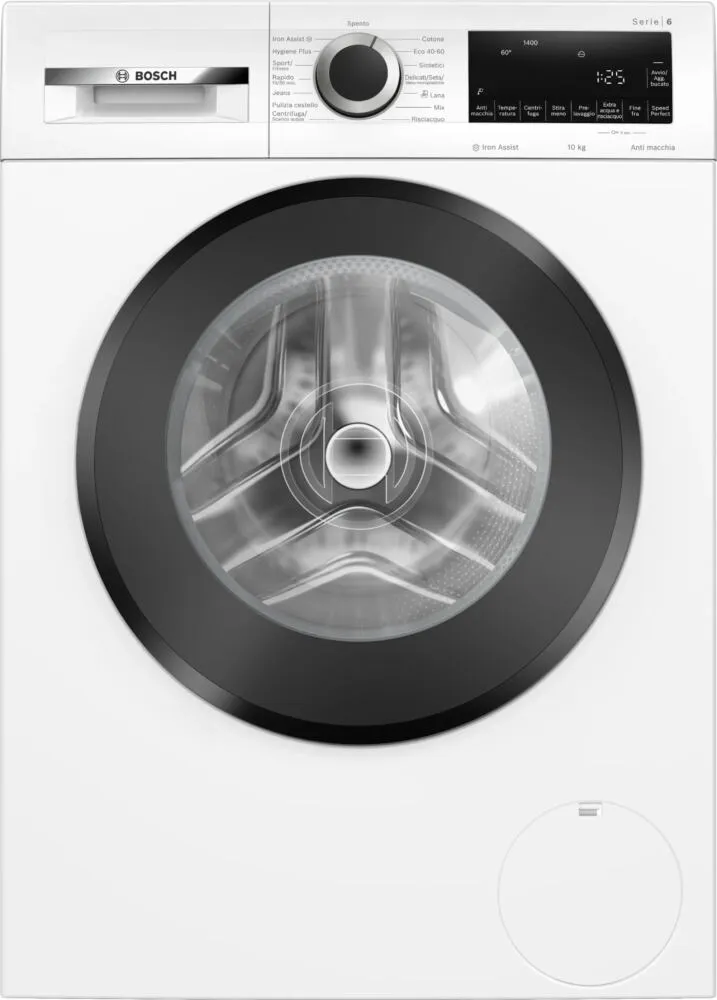 Bosch Serie 6 WGG254Z9II çamaşır makinesi Önden yüklemeli 10 kg 1351 RPM Beyaz Çamaşır Makineleri