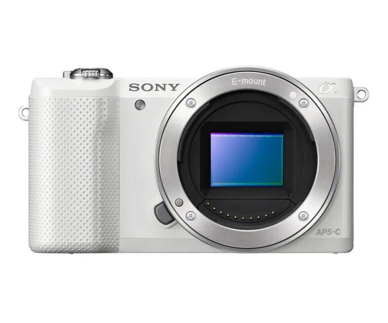 Sony α ILCE-5000 MILC 20,1 MP CMOS 5456 x 3632 Piksel Beyaz Digital Kame