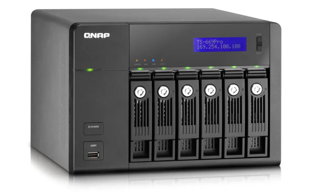 QNAP TS-669 Pro 1 GB TS-669 PRO + 6X WD3000F9YZ Thumbnail 13