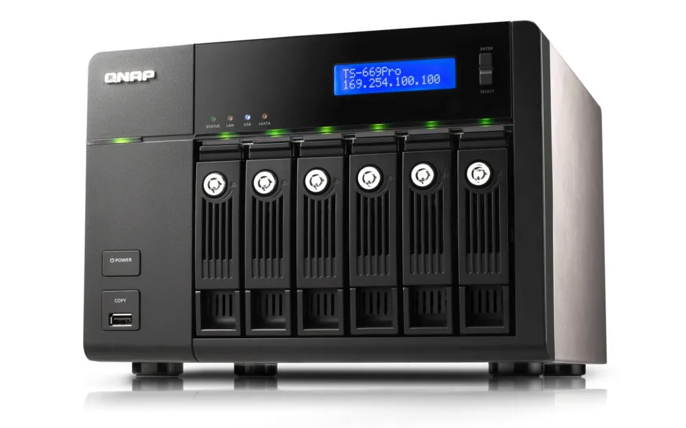 QNAP TS-669 Pro 1 GB TS-669 PRO + 6X WD3000F9YZ Thumbnail 11