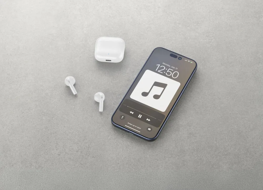 Cellularline BTWAVYCAPSULETWSW kulaklık ve mikrofonlu kulaklık True Wireless Stereo (TWS) Kulak içi Aramalar/Müzik Bluetooth Beyaz Thumbnail 1