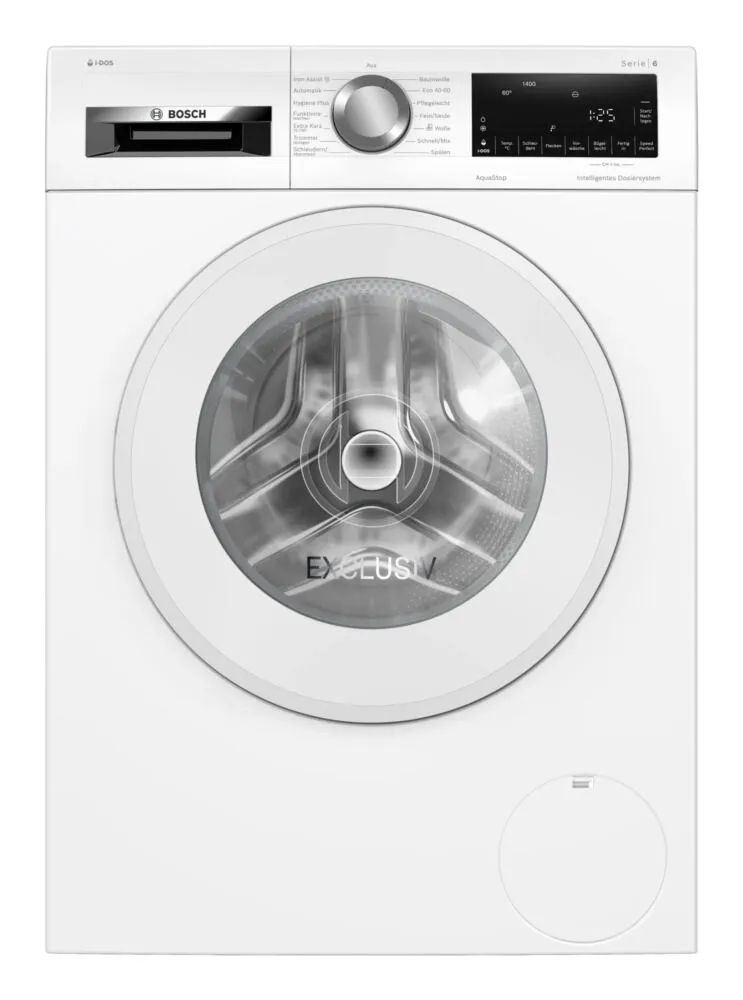 Bosch Serie 6 WGG244F90 çamaşır makinesi Önden yüklemeli 9 kg 1351 RPM Beyaz