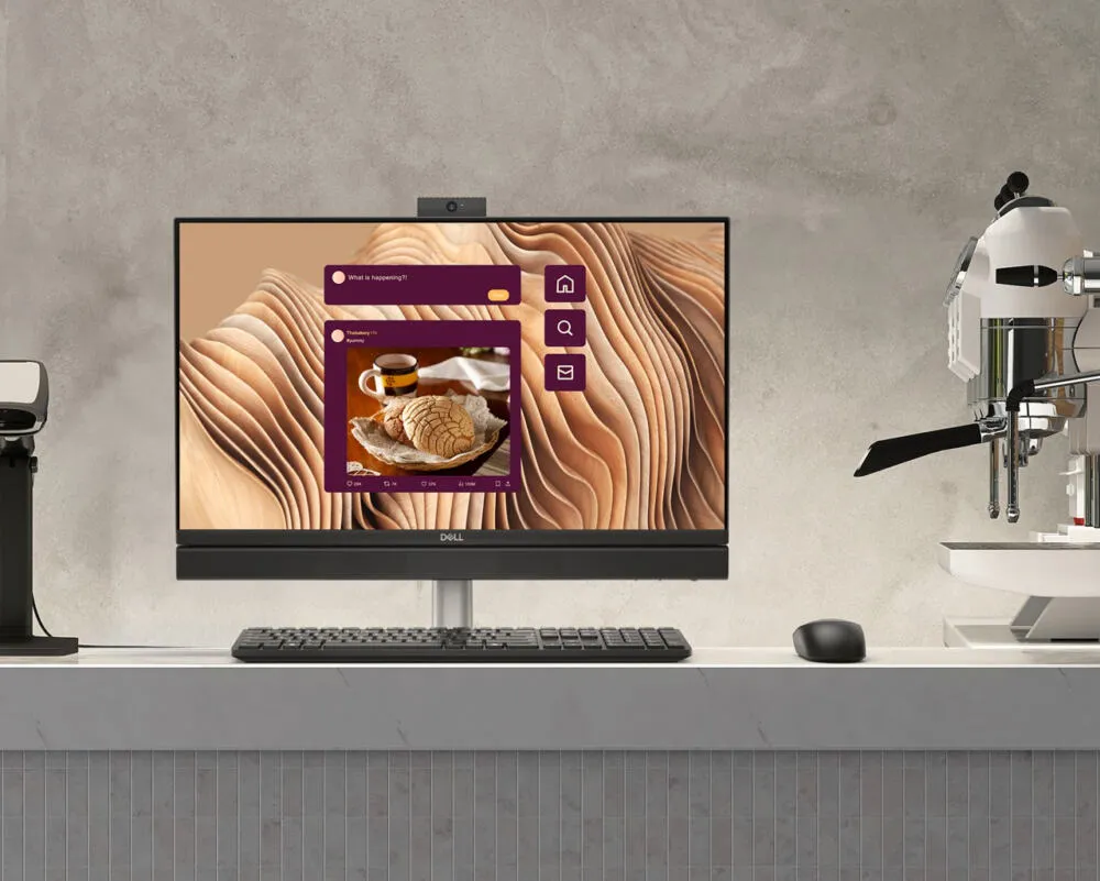 DELL Pro QC24251 HFF97 24 inç FHD i5-14500T 16 GB RAM 512 GB SSD All-in-One Bilgisayar Thumbnail 14