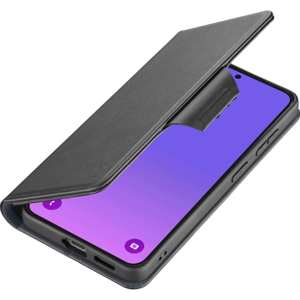Cellularline Book Agenda 2 Cep telefonu kılıfı 17 cm (6.7") Klasör Siyah Thumbnail 2