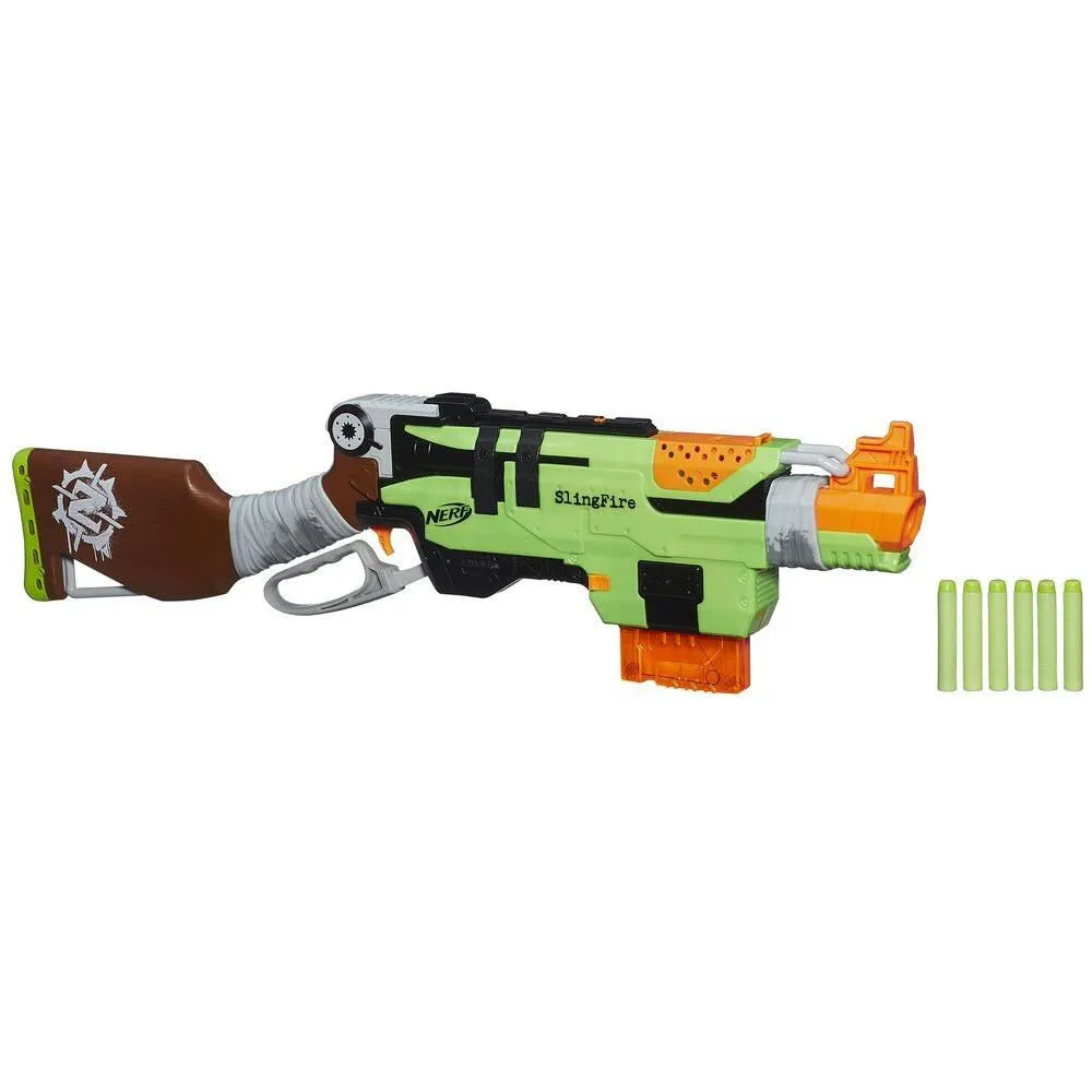 Nerf Zombie Strike Slingfire Blaster Oyuncak Silah