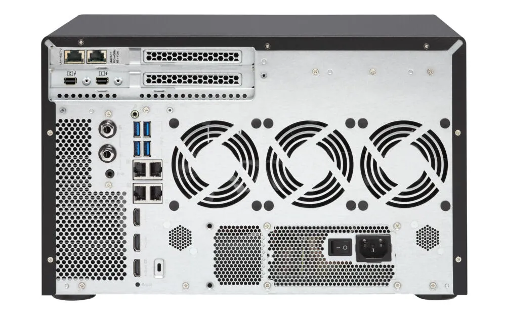 QNAP TVS-1282T 16 GB TVS-1282T-I5-16G +12X ST10000NE0004 Thumbnail 11