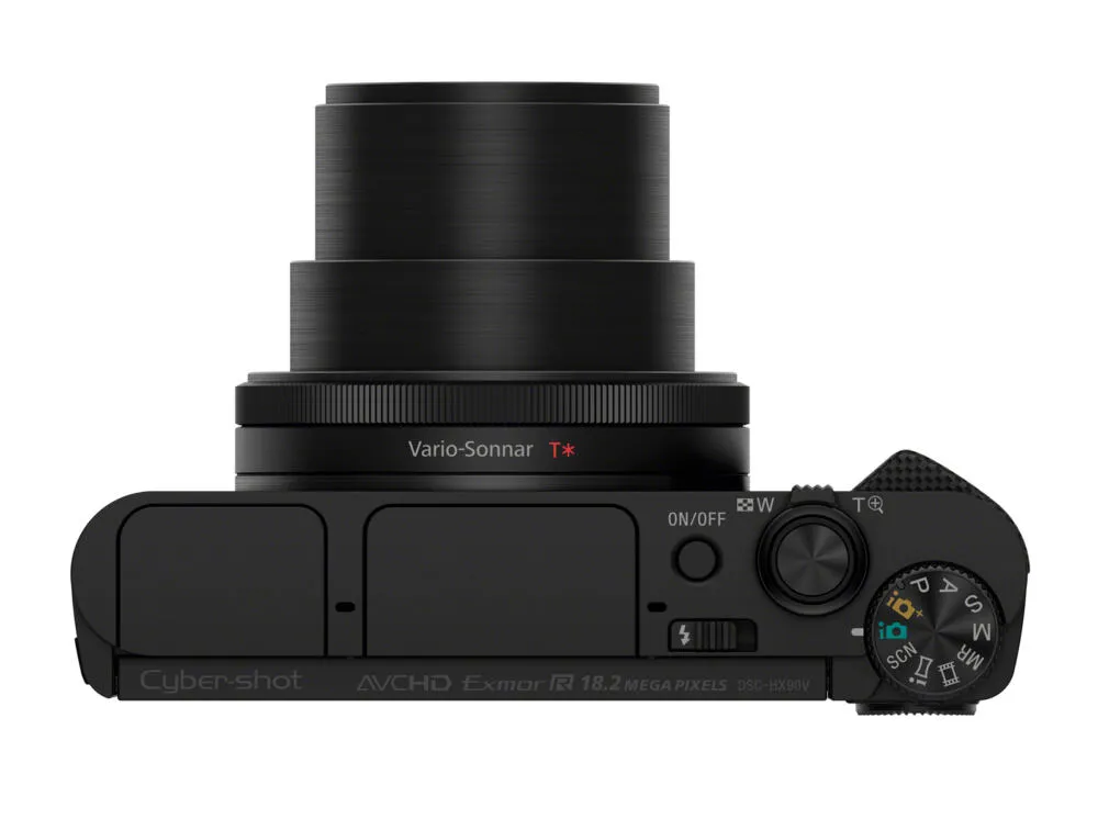 Sony Cyber-shot DSC-HX90 1/2.3" Kompakt kamera 18,2 MP CMOS 4896 x 3264 Piksel Siyah Thumbnail 6