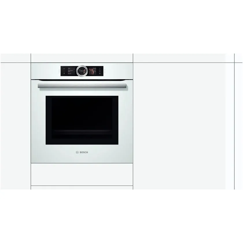 Bosch HNG6764W1 fırın 67 l Beyaz Thumbnail 1