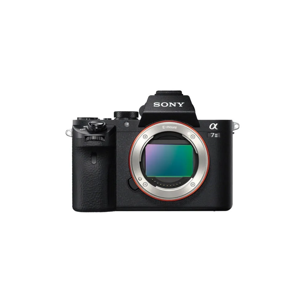 Sony α 7 II MILC Gövde 24,3 MP CMOS 6000 x 4000 Piksel Siyah Digital Kame