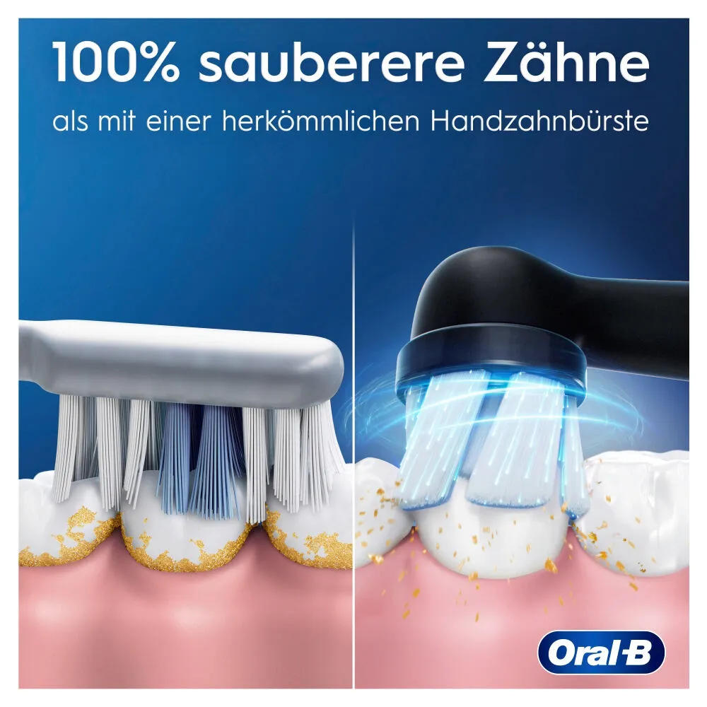 Oral-B iO Series 2 Yetişkin Titreşimli diş fırçası Siyah, Yeşil Thumbnail 6