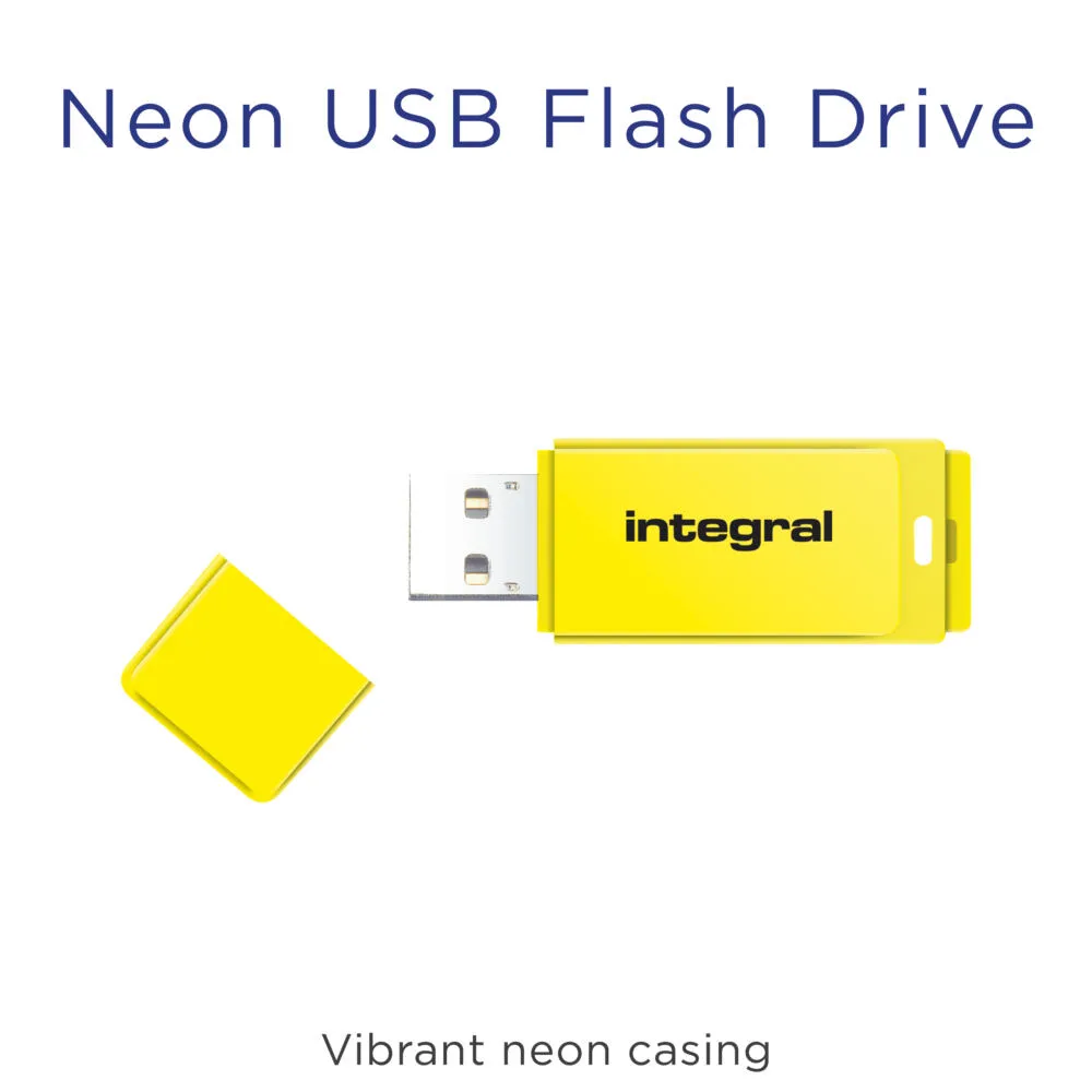 Integral INFD32GBNEONYL 32 GB USB 2.0 Flash Bellek Thumbnail 3