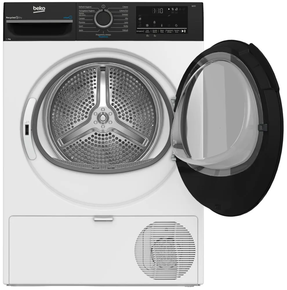 Beko BMEPT491SBI 7188238810 9 kg Isı Pompalı Kurutma Makinesi Thumbnail 4