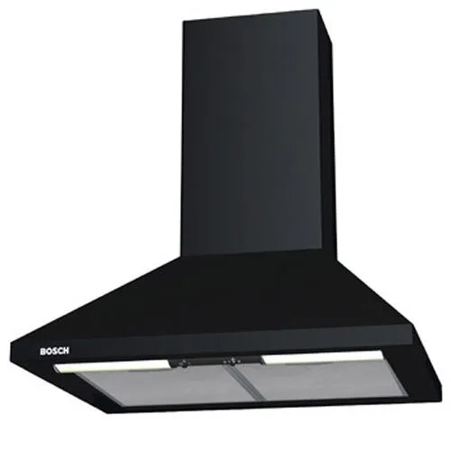 Bosch DKE636A Black Duvara monteli Siyah 400 m³/Saat Davlumbaz ve Aspiratö