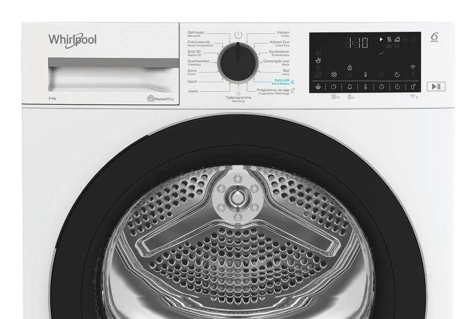 Whirlpool C WD 94M WBS BE 859991720060 9 kg Isı Pompalı Kurutma Makinesi Thumbnail 7