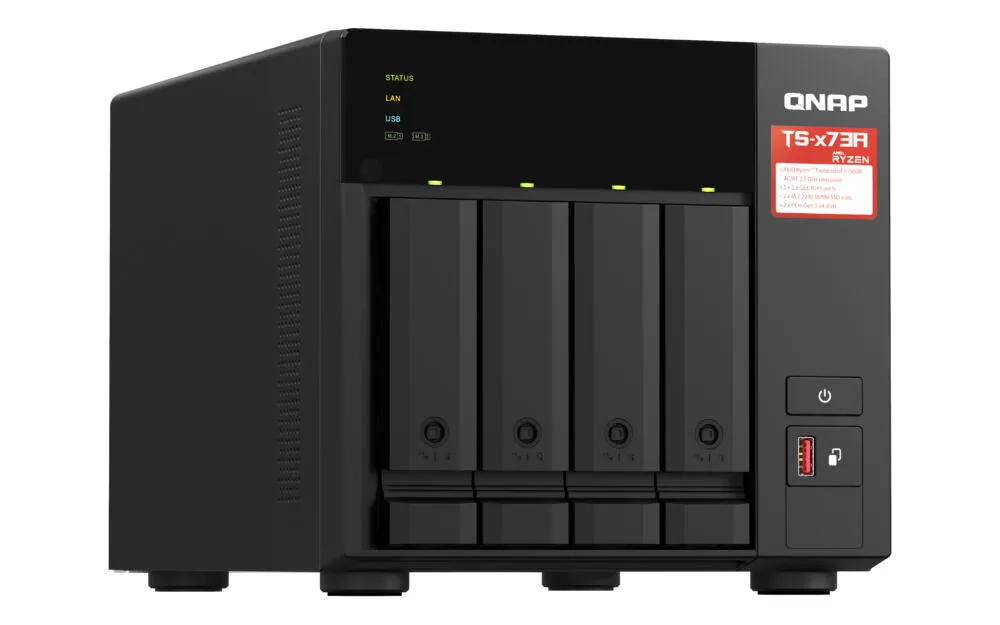 QNAP TS-473A-8G/40TB-EXOS Thumbnail 3