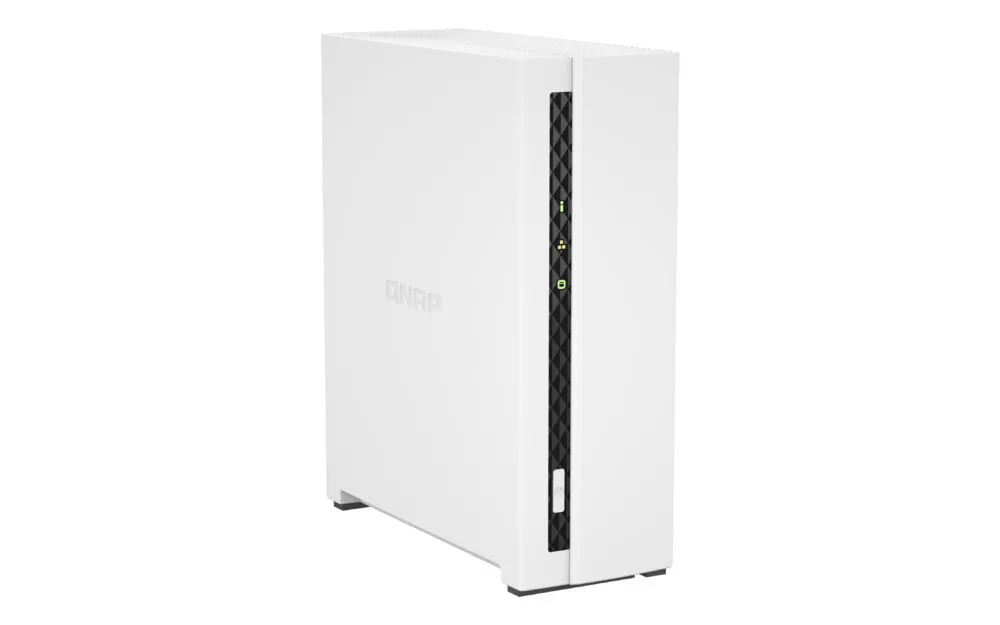 QNAP TS-133 NAS Dikey (Tower) Cortex-A55 2 GB 4 TB HDD QNAP Turbo System Beyaz Thumbnail 3