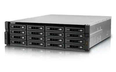QNAP TS-EC1679U-SAS-RP NAS Yatay (3U) Intel® Xeon® E3 V3 İşlemci Ailesi E3-1245V3 8 GB DDR3 48 TB HDD Linux Siyah Thumbnail 0
