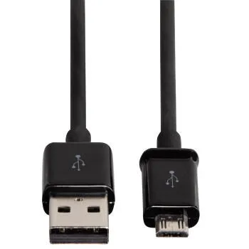 Hama 0.9m USB2.0-A/micro USB2.0-B 00020175 USB A to Micro-USB B USB Kablosu Thumbnail 6