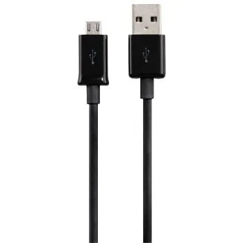 Hama 0.9m USB2.0-A/micro USB2.0-B 00020175 USB A to Micro-USB B USB Kablosu Thumbnail 3