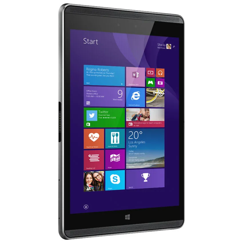 HP 608 G1 32 GB N4L91PA 7.86 inç 2 GB RAM Siyah Tablet Thumbnail 3