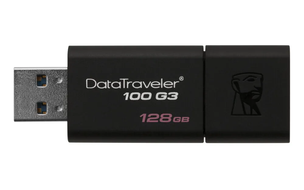 Kingston Technology 100 G3 128 GB DT100G3/128GB USB 3.2 Flash Bellek Thumbnail 7