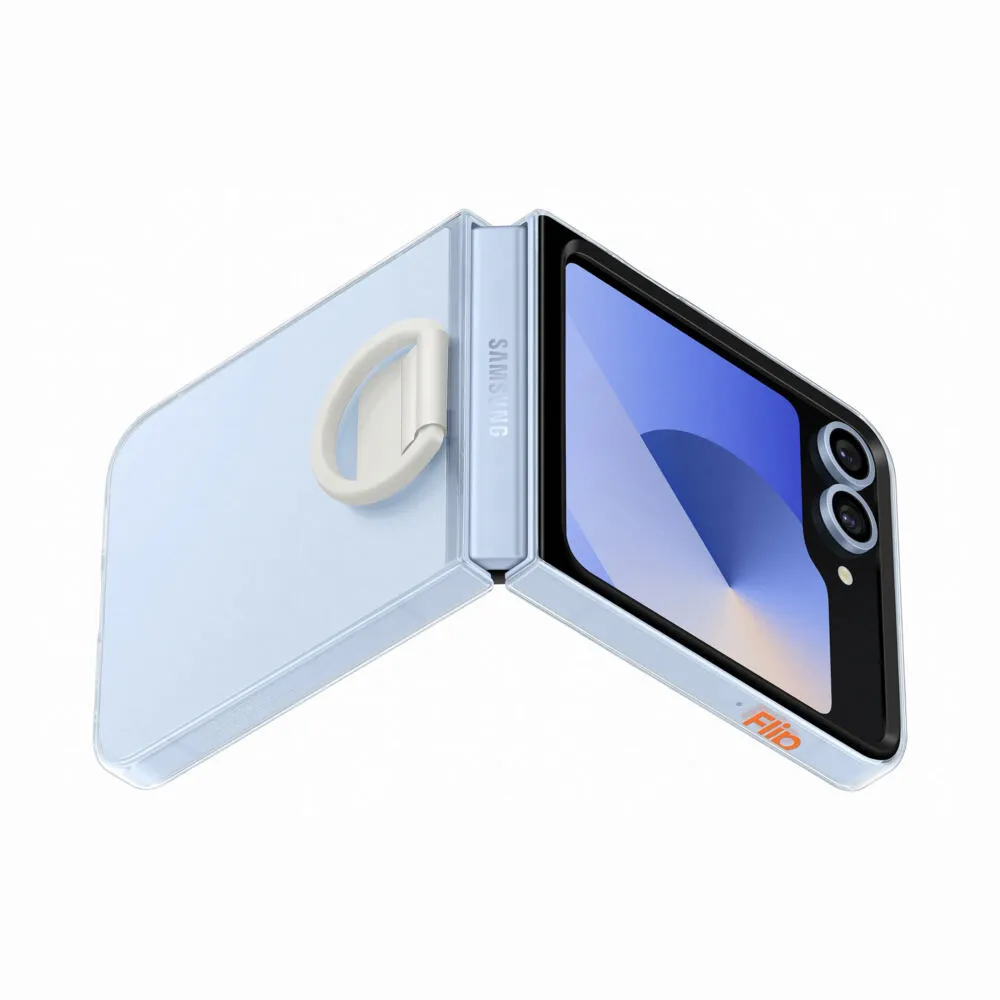 Samsung EF-QF741CTEGWW Cep telefonu kılıfı 17 cm (6.7") Kapak Transparan Thumbnail 1