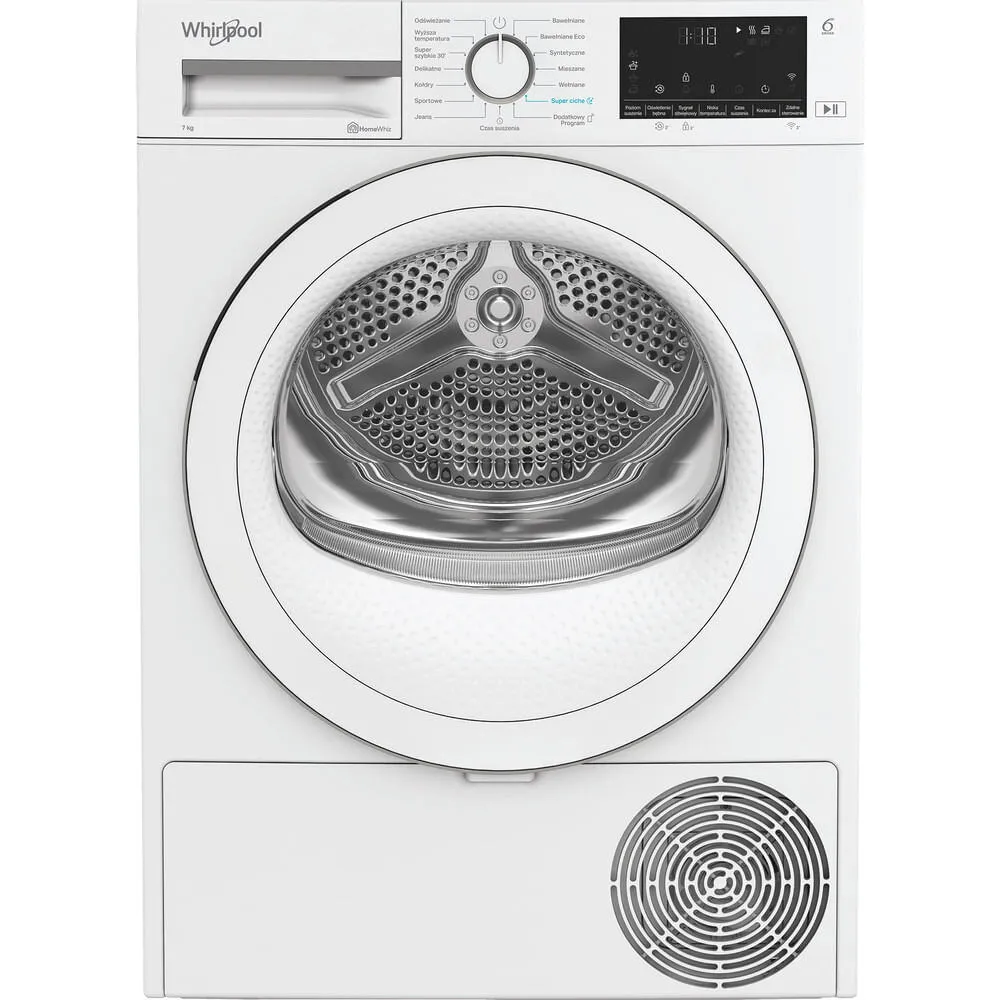 Whirlpool C WSD 74M WWS PL kurutucu Solo Önden yüklemeli 7 kg Beyaz Thumbnail 1