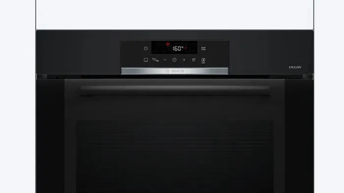 Bosch Serie 4 HBG3720B3 71 l 3600 W Siyah Thumbnail 1